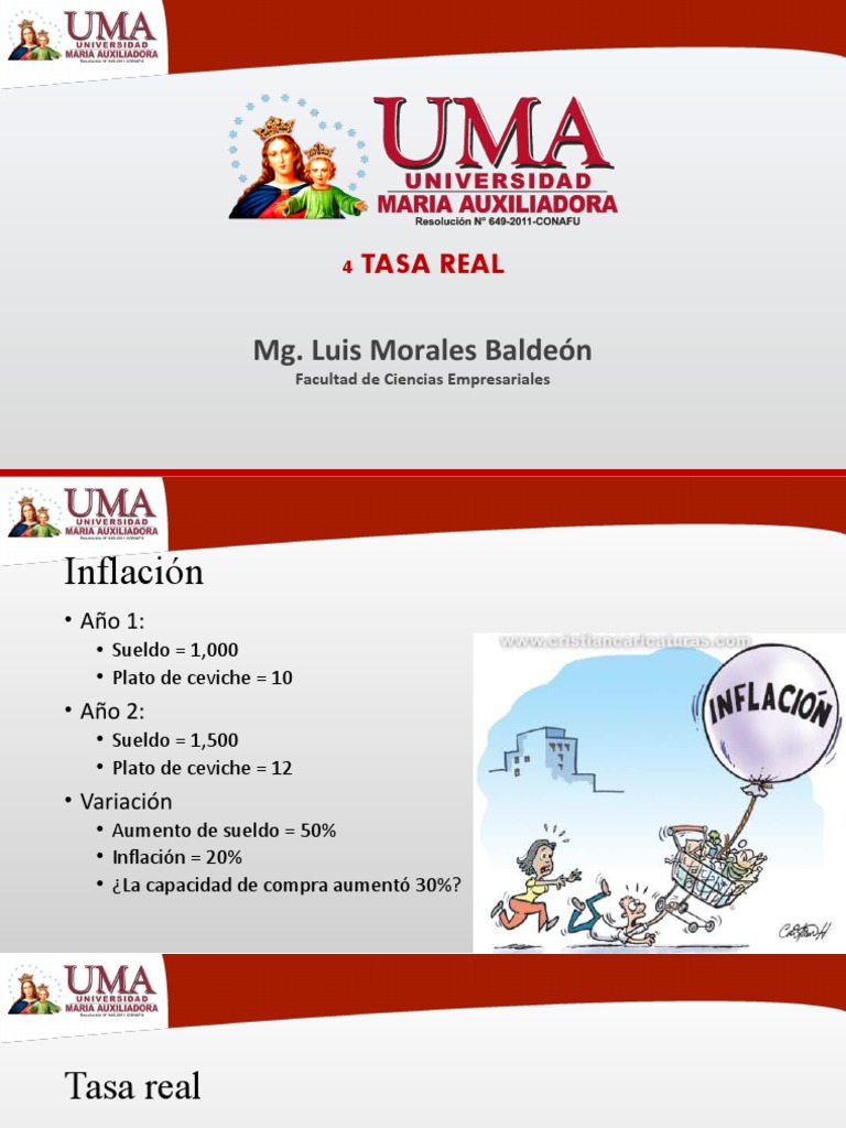 5 Tasa de Interés Real | PDF | Métodos y materiales de enseñanza