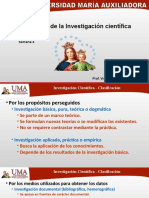 Clasificacion de La Investigacion Semana 4