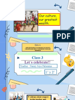 1° y 2°. EdA. 4. Sesión 3. Let S Celebrate!