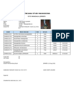 Rencana Studi Mahasiswa: Stie Mandala Jember