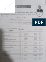 Certificado Superiores Culminados