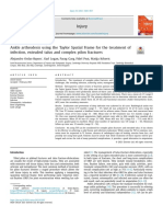 Ankle Arthrodesis Using TSF