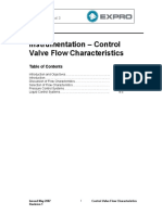 Section 8 - Control Valve Flow Characteristics