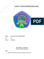 Tugas Prakarya Dan Kewirausahaan