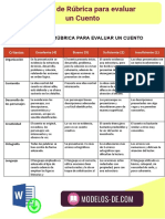 Modelo Rubrica Evaluar