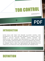 MOTOR CONTROL Report Group 3 Ped 121