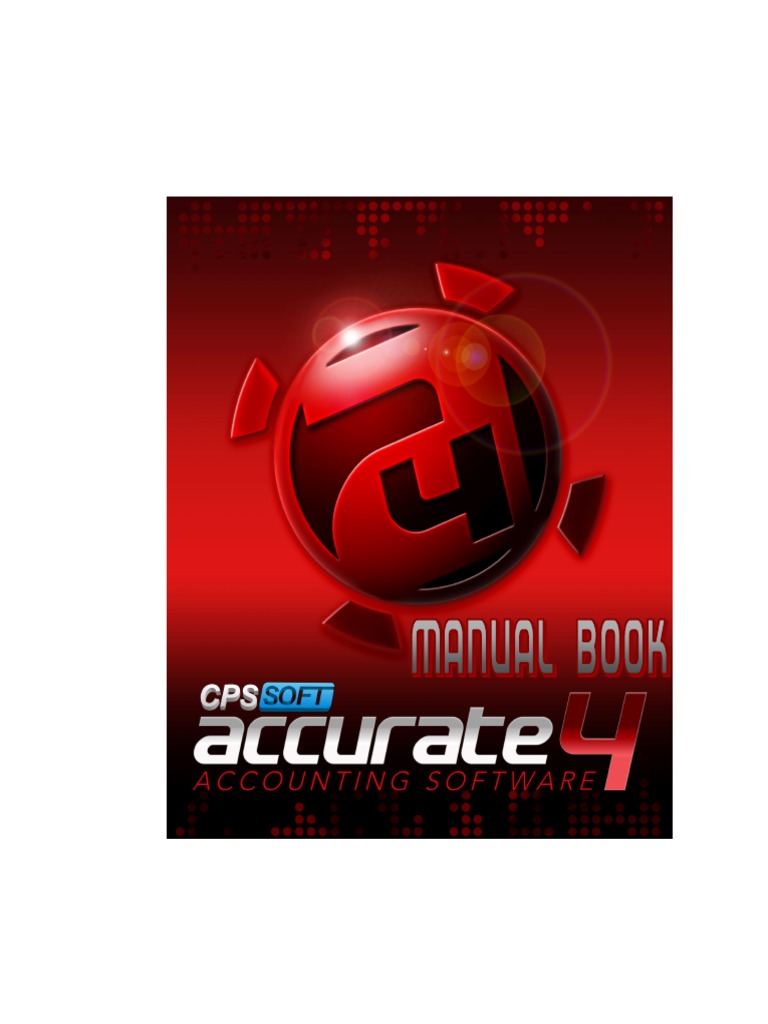 Manual Book ACCURATE 4 | PDF