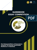 Guidebook Essay Competition Land of Geoscience 2022