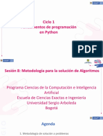 8 (Metodología para La Solución de Algoritmos)