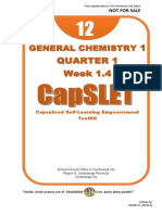 1 Quarter 1 Week 1.4: General Chemistry