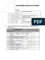 Checklist Instrumen Penilaian Ponek Kelas C-D