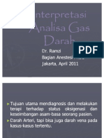 Interpretasi Analisa Gas Darah