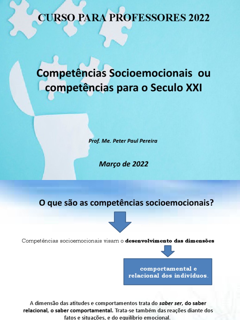Competências Socioemocionais na BNCC | PDF | Aprendizado | Inteligência