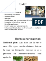 Herbal drugs identification and authentication methods