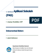PAS - Quick Reference