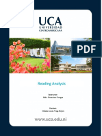 Reading Analysis - Glenda Vega