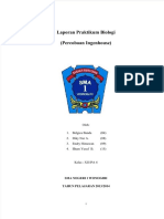 Laporan Praktikum Biologi Ingenhousz