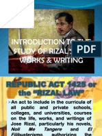 Introduction to Rizal: Life, Works & Writings