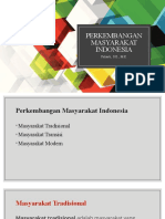 Pert3 - Perkembangan Masyarakat Indonesia