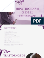 Hipotiroidismo en El Embarazo