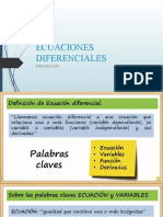 ECUACIONES DIFERENCIALES - Intro+clasificación