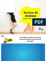 Técnicas de Oralidad