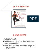 Yoga and Medicine