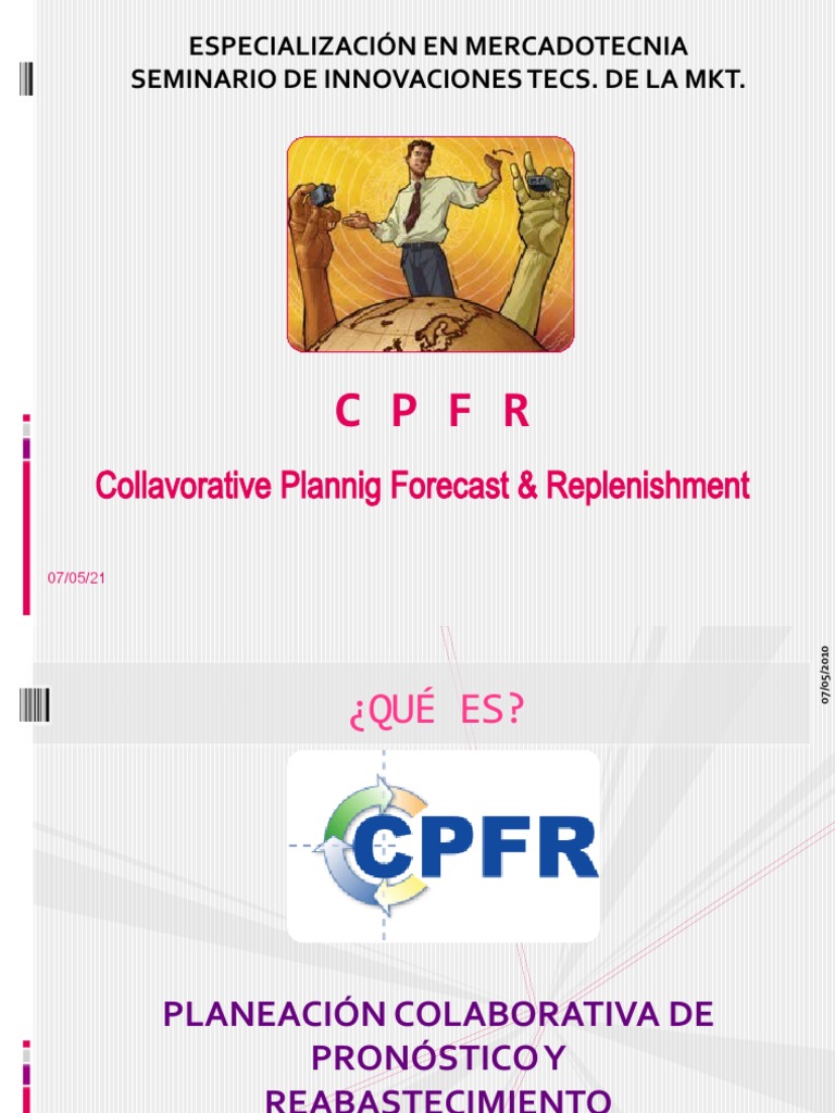 Modelo CPFR en Mercadotecnia | PDF | Procesos de negocio | Economias