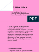 Desarrollo Sustentable Preguntas