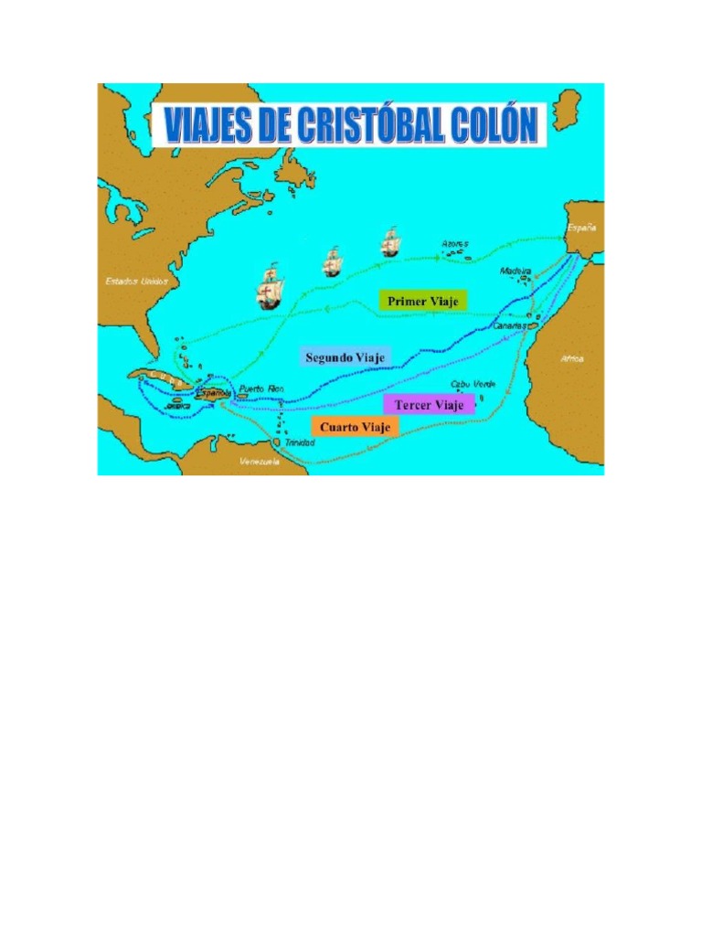 Viajes de Cristobal Colon | PDF
