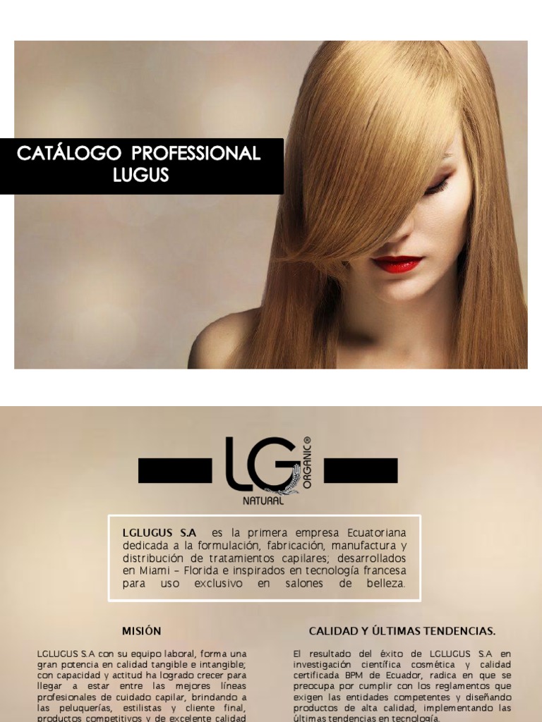 Catalogo 2020 Lugus | PDF | Petróleo | Pelo