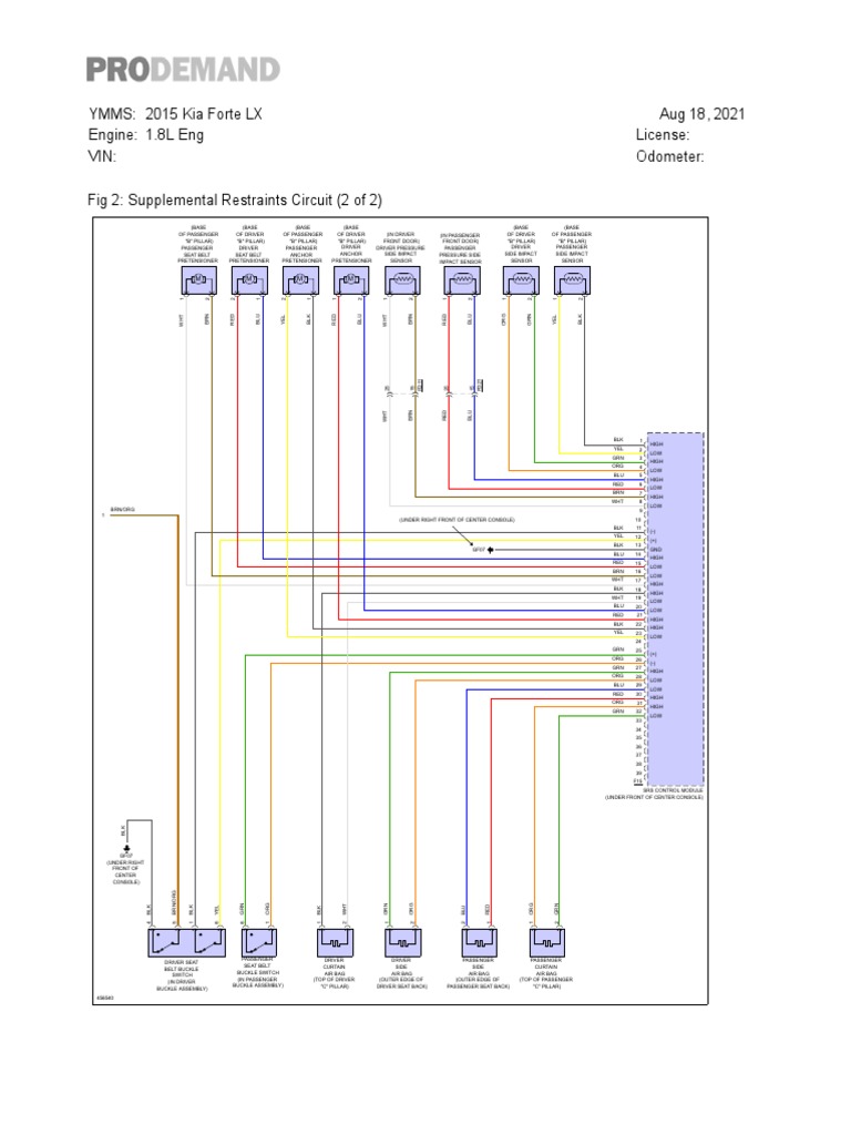 Kia Forte Air Bag 2 Download Free PDF Airbag Seat Belt