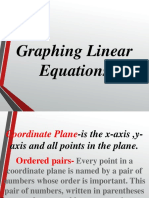 Graphing Linear Equations