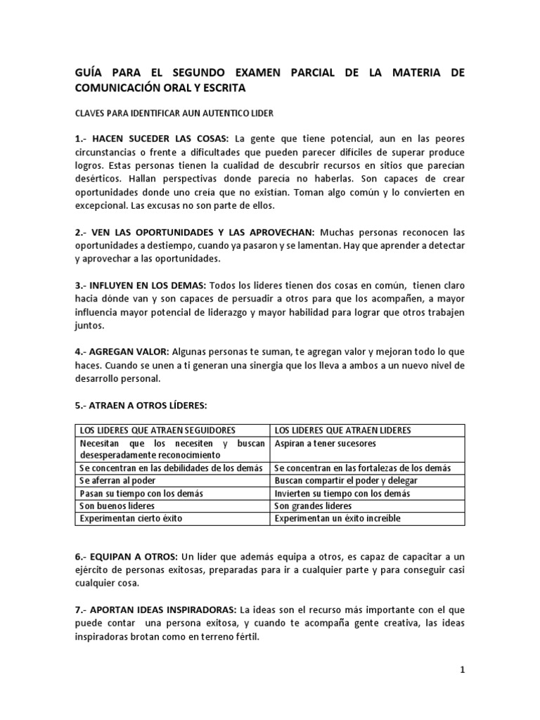 Claves para ser un líder efectivo | PDF | Liderazgo | Las emociones