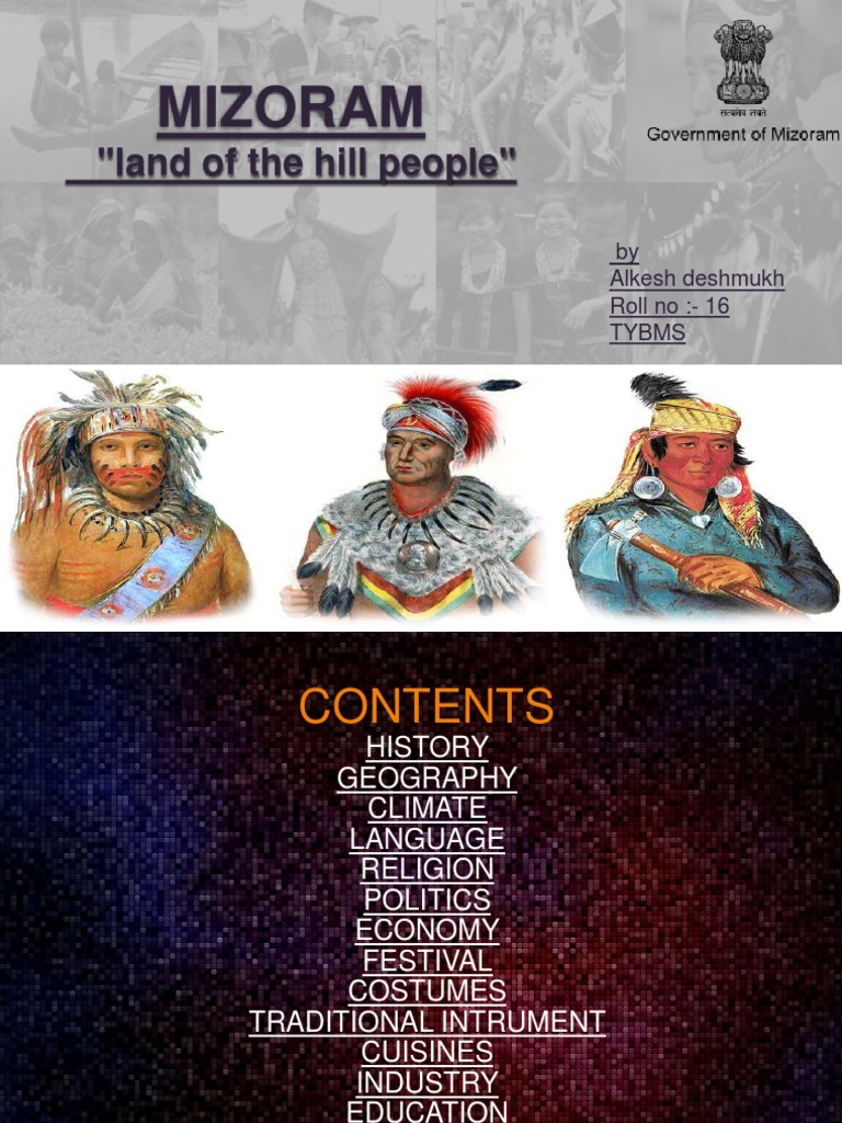 Overview of Mizoram: History and Culture | PDF