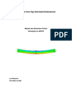 Exemplo Simples de Viga No Ansys