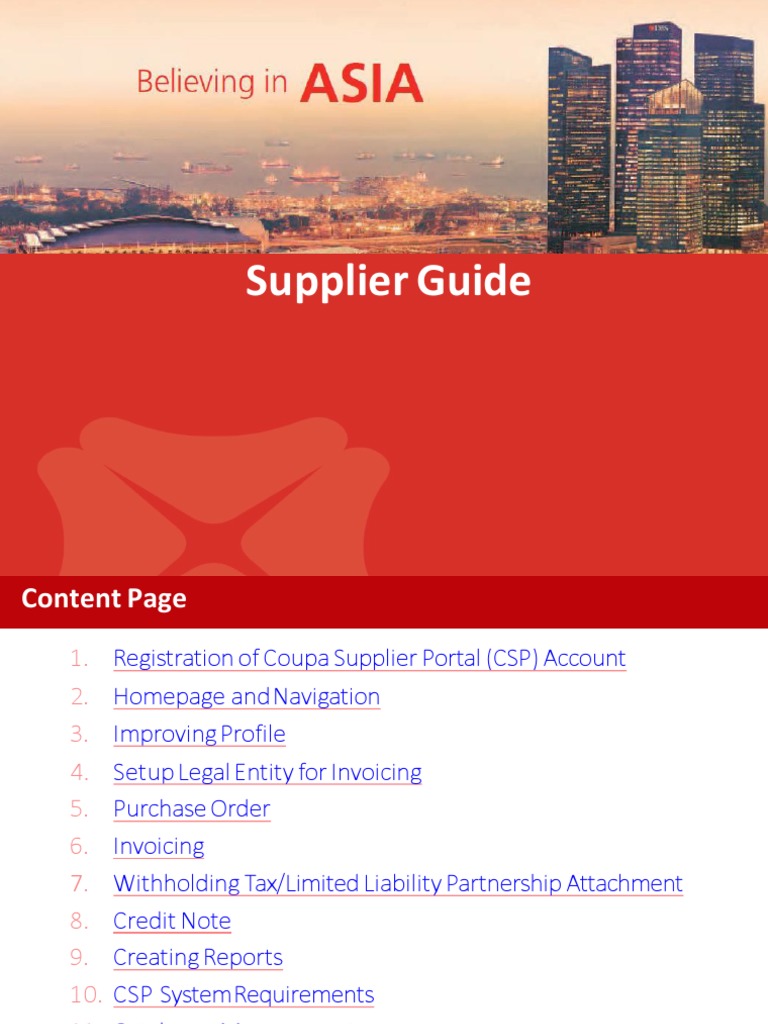Coupa Supplier Guide Pdf Invoice Point Of Sale