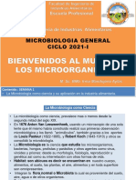 Clase 1 Introduccion, Microbiologia Como Cienecia, Importancia