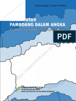 Kecamatan Pamboang Dalam Angka 2021
