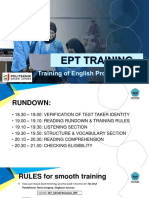 Pelatihan EPT 2021 - Listening Section