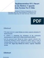 Resume 4 Design and Implementation of A Smart Lithium-Ion Battery