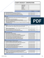 EMS audit checklist