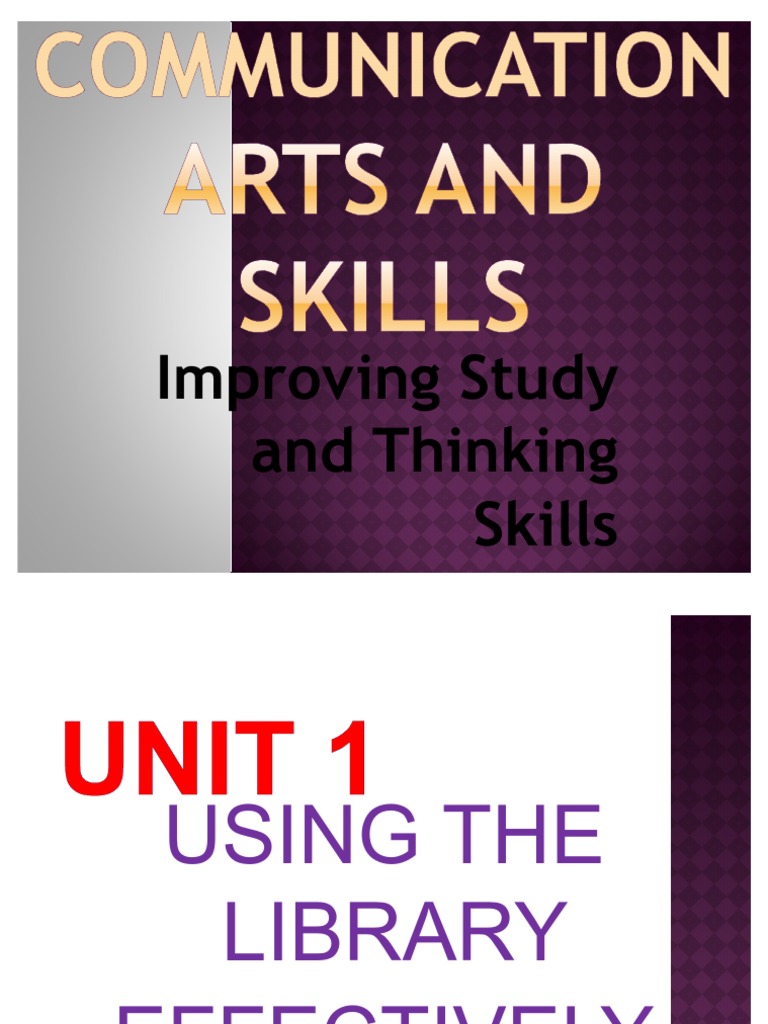 Communication Arts Curriculum Overview | PDF | Books | Libraries