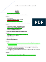 Principle of Economics Consolidated Assignements-1 - 10th February 22