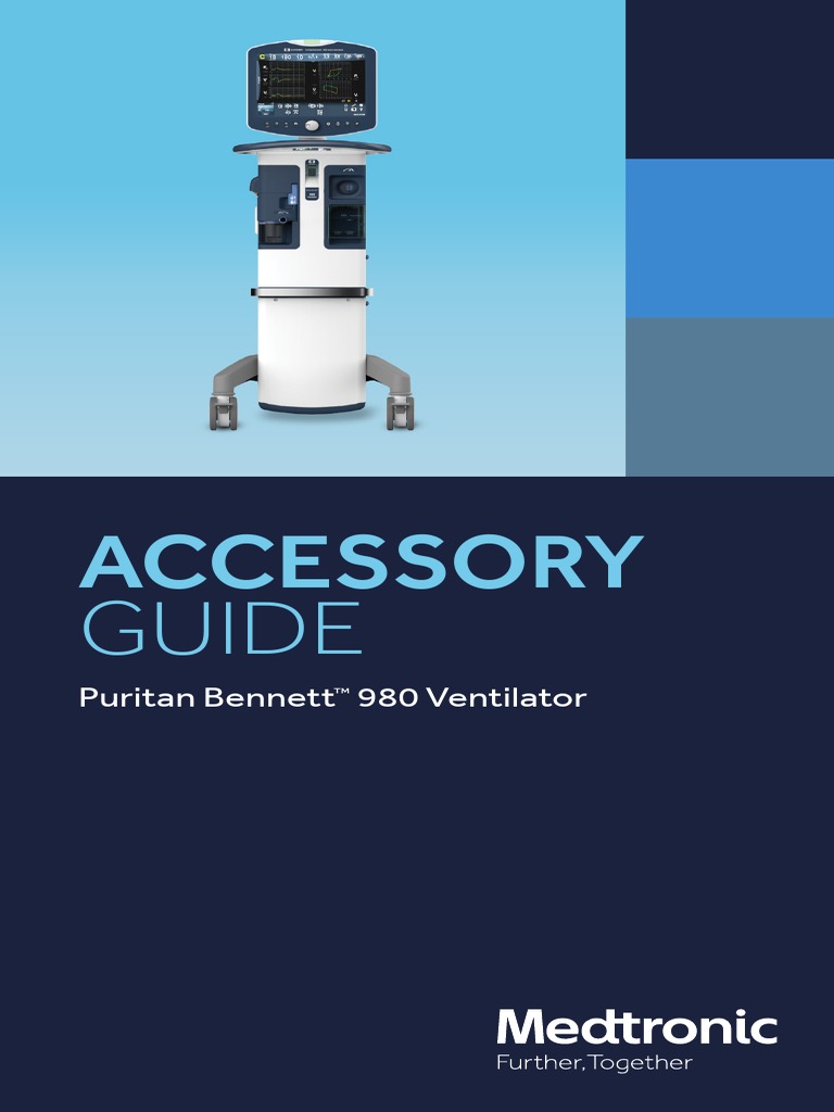 Accessory Guide Puritan 980 Ventilator PDF Tools