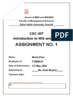 Assignment 1 (Maarij Khan)