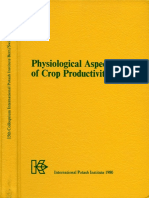 Physiological Aspects of Crop Productivity