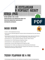 Pelaporan Kecelakaan Kerja Dan PAK