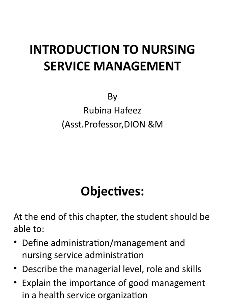 Introduction To Nursing PDF Health Care Nursing
