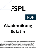 FSPL Bionote 